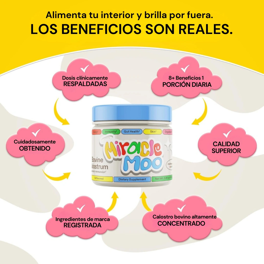 Miracle Moo Calostro + ENVÍO GRATIS