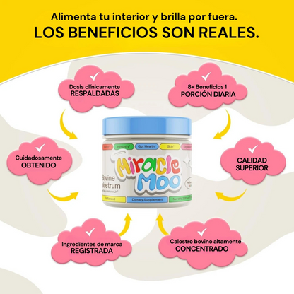 Miracle Moo Calostro + ENVÍO GRATIS